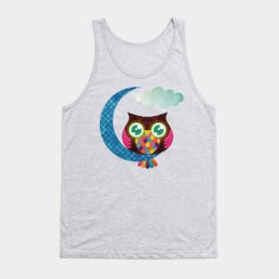 My Crescent Owl Tank Top